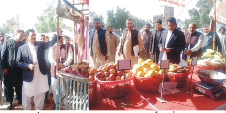 ایڈیشنل ڈپٹی کمشنر جنرل شبیر احمدڈوگرنے رمضان سہولت بازار کا معائنہ کیا