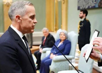 مارک کارنی نے کینیڈا کے وزیراعظم کے طور پر حلف اٹھا لیا