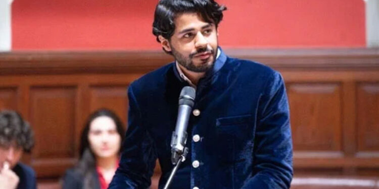 پاکستانی طالبعلم کا اعزاز، موسیٰ ہراج آکسفورڈ یونین کے صدر منتخب