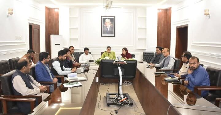 معاون خصوصی وزیر اعلیٰ پنجاب سلمیٰ بٹ ایک روزہ دورہ پر لیہ پہنچ گئیں