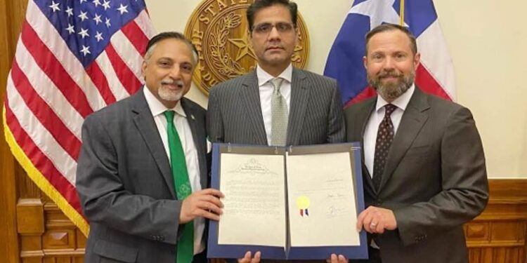 ٹیکساس میں 23 مارچ کو یوم پاکستان کے طور پر تسلیم کرنے کی قرارداد منظور