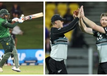 آخری ٹی ٹوئنٹی: نیشم نے پاکستانی بیٹنگ لائن کو اکھاڑ کے رکھ دیا، کیویز کو جیت کیلئے 129 رنز کا ہدف