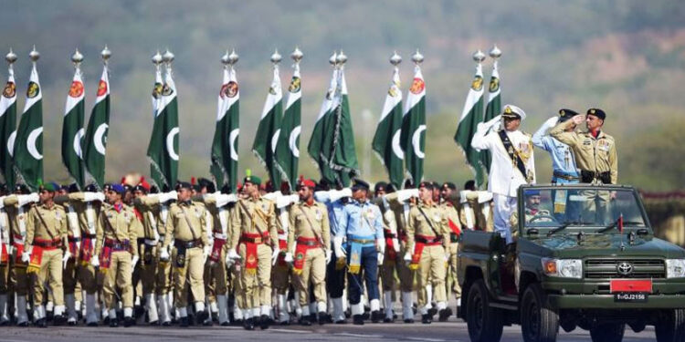 یوم پاکستان پریڈ محدود پیمانے پر روایتی جوش وجذبے سے منانے کا اعلان