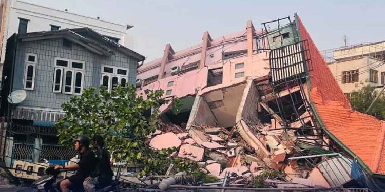 میانمار اورتھائی لینڈ میں آنے والے زلزلے سے ہلاکتوں کی تعداد 1ہزار سے تجاوز کرگئی