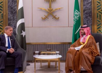 وزیراعظم کی سعودی ولی عہد سے ملاقات، دفاعی اور اقتصادی تعاون کو مضبوط بنانے کے عزم کا اعادہ