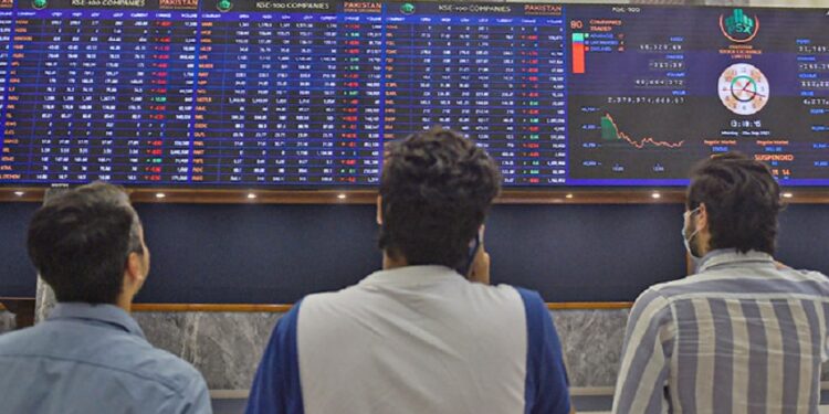 پاکستان اسٹاک مارکیٹ مثبت زون میں آنے کے بعد پھر مندی کا شکار