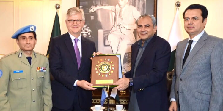 عالمی امن کیلئے اپنا بھر پور کردار جاری رکھیں گے، محسن نقوی