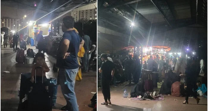 کراچی: کینٹ اسٹیشن سے اندرون ملک ٹرینوں کی روانگی میں تاخیر، مسافر رُل گئے