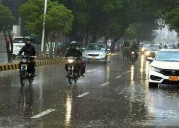 ملک کے مختلف علاقوں میں شدید بارش اور بعض مقامات میں ژالہ باری کا امکان