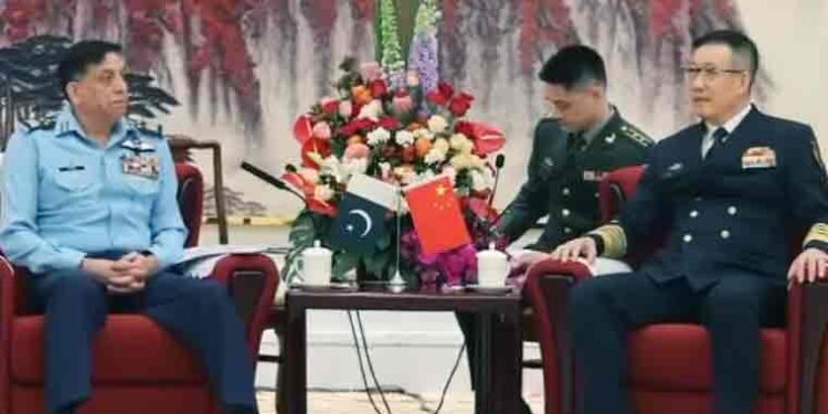 ایئرچیف مارشل ظہیر احمد بابر سدھو کا دورہ چین، اہم شخصیات سے ملاقاتیں