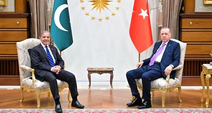 وزیر اعظم کی ترک صدر سے ملاقات: مشترکہ منصوبوں، سرمایہ کاری کے ذریعے اقتصادی تعاون بڑھانے پر زور