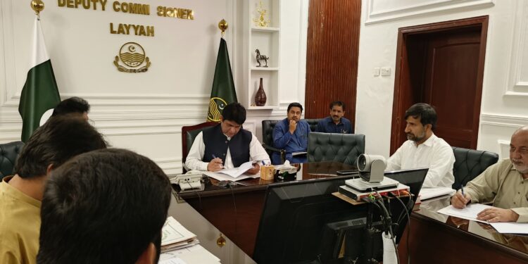 جلعی انتطامیہ لیہ کی آج کی سرگرمیاں