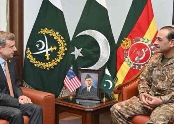 آرمی چیف جنرل سید عاصم منیر سے اعلیٰ سطح کے امریکی وفد کی ملاقات