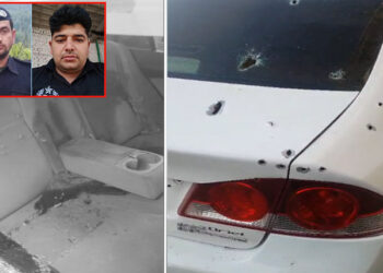 نوشہرہ: ایکسائز موبائل سکواڈ پر فائرنگ سے 2 کانسٹیبل اور ڈرائیور شہید