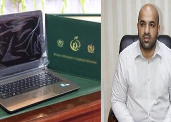 طلبا میں لیپ ٹاپ کی تقسیم آج سے شروع ہوگی