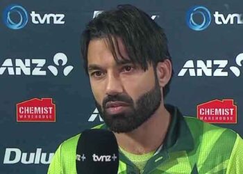 ٹیم کی پرفارمنس اچھی نہیں رہی، ہمارے بولرز سوئنگ نہیں کرسکے، محمد رضوان کا اعتراف