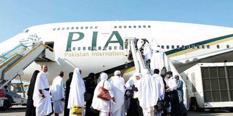 قومی ایئر لائن پی آئی اے نے قبل از حج آپریشن کا اعلان کر دیا