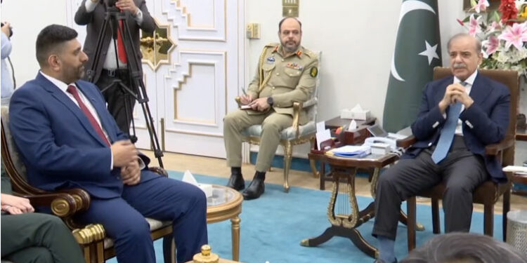 وزیر اعظم سے برطانیہ کے پارلیمانی انڈر سیکرٹری لارڈ واجد کی ملاقات