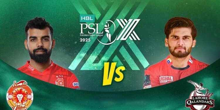 پی ایس ایل 10: آج قلندرز اور یونائیٹڈ کے درمیان جور پڑے گا