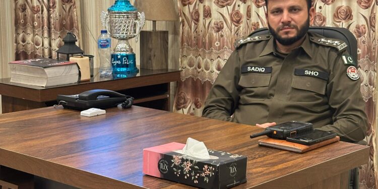 چوبارہ کا دبنگ سپاہی: ایس ایچ او شیخ محمد صادق