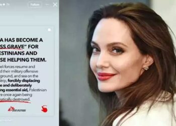 امریکی اداکارہ انجلینا جولی بھی فلسطینیوں کے حق میں بول پڑیں