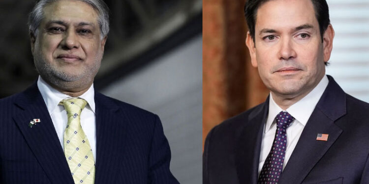 امریکی وزیر خارجہ اور اسحاق ڈار میں ٹیلیفونک رابطہ، افغانستان میں امریکی اسلحے کا معاملہ حل کرنے پر اتفاق