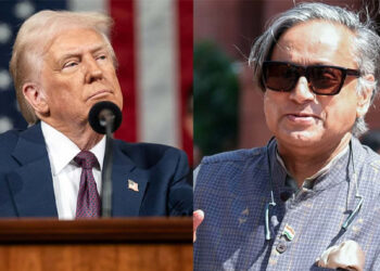 کانگریس کے رکن پارلیمنٹ ششی تھرور نے ٹرمپ کو نااہل قرار دے دیا