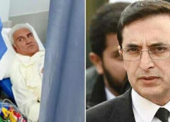 بیرسٹر گوہر پارٹی رہنما شاہ محمود قریشی کی عیادت کیلئے ہسپتال پہنچ گئے