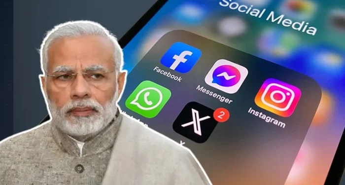 بھارت کا سوشل میڈیا پلیٹ فارم کو خبررساں اداروں، نامور صارفین کے 8 ہزار اکاؤنٹس بند کرنےکا حکم