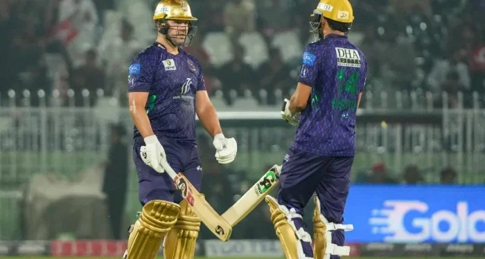 کوئٹہ گلیڈی ایٹرز نے پی ایس ایل کی تاریخ کا سب سے بڑا اسکور بنا کر نیا ریکارڈ قائم کر دیا