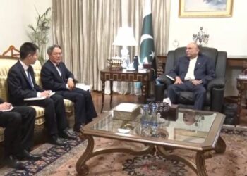 صدر مملکت آصف زرداری سےچینی سفیرکی ملاقات ، دوطرفہ تعلقات سمیت پاک بھارت کشیدگی پرتبادلہ خیال