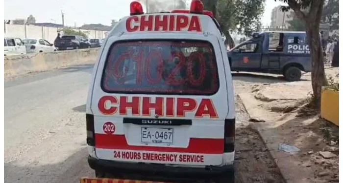 کراچی: سرجانی میں ڈمپرکی کارکو ٹکر سے ایک ہی خاندان کے 3 افراد جاں بحق