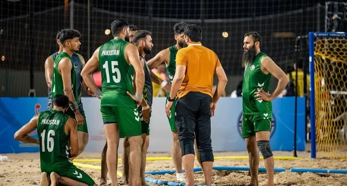 پاکستان ایشین بیچ ہینڈ بال چیمپئن شپ کے سیمی فائنل میں پہنچ گیا