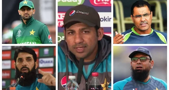 وقار یونس، شعیب ملک، ثقلین، مصباح اور سرفراز مینٹورز کے عہدے سے فارغ