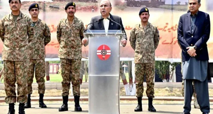 آزمائش میں ہر پاکستانی اپنی جان نچھاور کرنے کیلئے تیار ہے، ہم تو جیتے ہی شہادت کیلئے ہیں: صدر ملکت