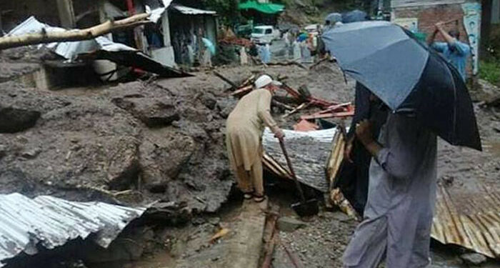 خیبرپختونخوا میں مون سون بارشوں سے 11 افراد جاں بحق، درجنوں گھر متاثر