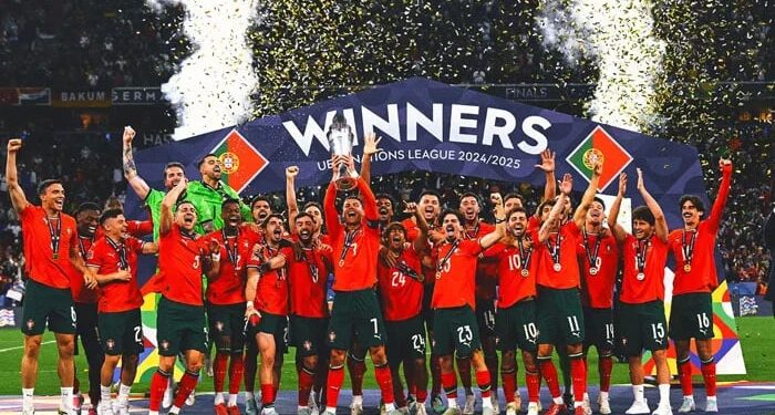 پرتگال نے یوئیفا نیشنز کپ کا ٹائٹل دوسری بار اپنے نام کرلیا