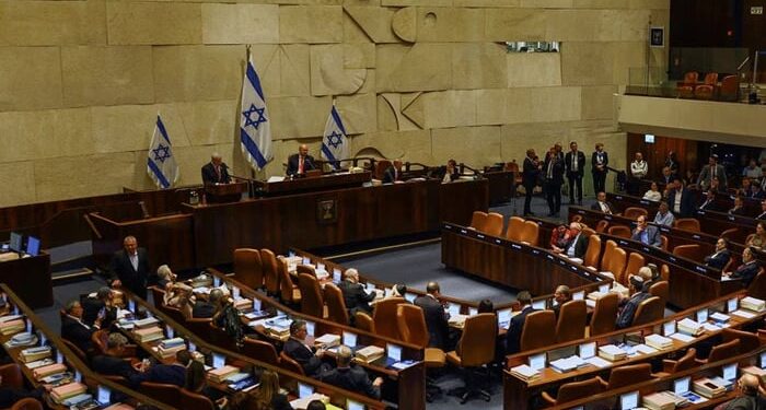 اسرائیلی پارلیمنٹ تحلیل کرنے کا بل مسترد، اپوزیشن کو ناکامی