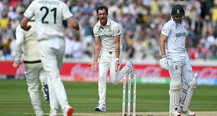ورلڈ ٹیسٹ چیمپئن شپ فائنل: جنوبی افریقا کی ٹیم آسٹریلیا کیخلاف مشکلات کا شکار