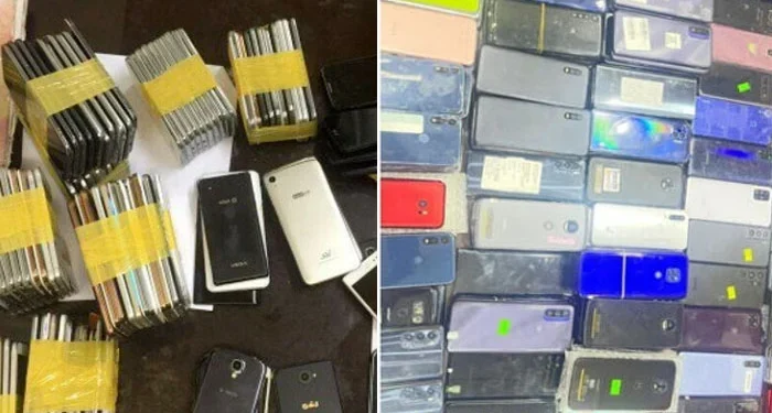 کراچی: صدر میں کسٹمز کا چھاپہ، 3 کروڑ مالیت کے بھارتی ساختہ موبائل فونز اور دیگر اشیاء برآمد