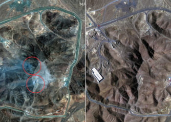 امریکی حملے کے بعد ایرانی جوہری تنصیبات کی سیٹلائٹ تصاویر سامنے آگئیں