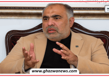 سنگجانی جلسہ کیس: اسد قیصر کی ضمانت میں 6 اگست تک توسیع