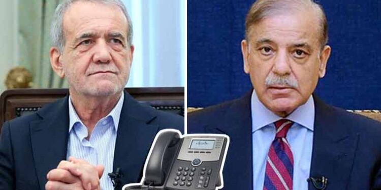 شہباز شریف کا ایرانی صدر سے ٹیلیفونک رابطہ، اسرائیلی حملوں کی مذمت