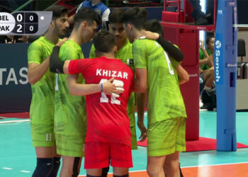 انڈر 19 ورلڈ چیمپئن شپ: پاکستان والی بال ٹیم نے پہلے میچ میں بیلجیم کو شکست دیدی