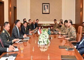 انڈونیشین وزیر دفاع کا جی ایچ کیو کا دورہ، فیلڈ مارشل سے ملاقات