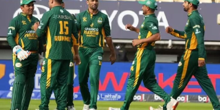 ورلڈ چیمپئن شپ آف لیجنڈز میں پاکستان نے ویسٹ انڈیز کو شکست دیدی