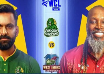 ورلڈ چیمپئن شپ آف لیجنڈز: پاکستان نے ویسٹ انڈیز کو 49 رنز سے شکست دے دی
