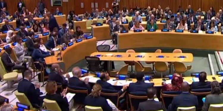 امریکہ اور اسرائیل کا فلسطین کے دو ریاستی حل پر اقوام متحدہ کی کانفرنس کا بائیکاٹ