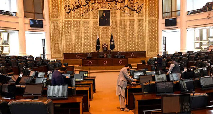 مخصوص نشستوں پر اراکین کی حلف برداری کے بغیر ہی پختونخوا اسمبلی کا اجلاس ملتوی