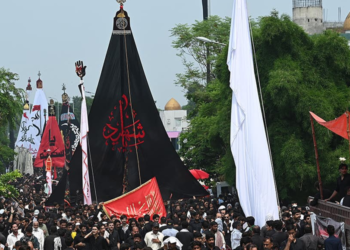 9 محرم کے مرکزی جلوس کے لیے سکیورٹی کے سخت انتظامات، تمام راستے سیل